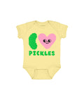 Suzy Ultman: I Heart Pickles Baby Bodysuit - 12 Mo