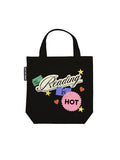 Reading Is Hot Mini Tote Bag