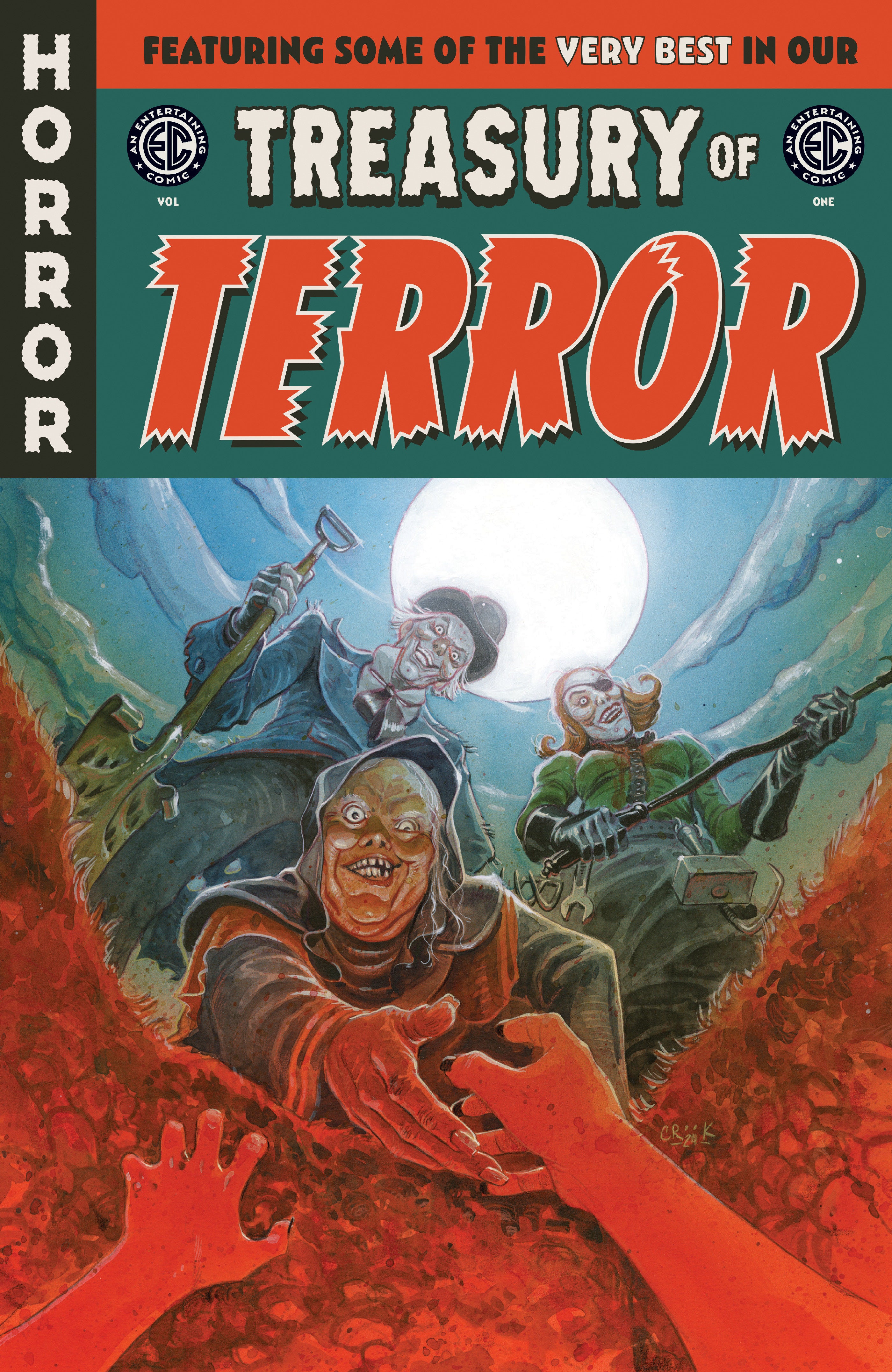 The Ec Comics Treasury Of Terror Vol. 1