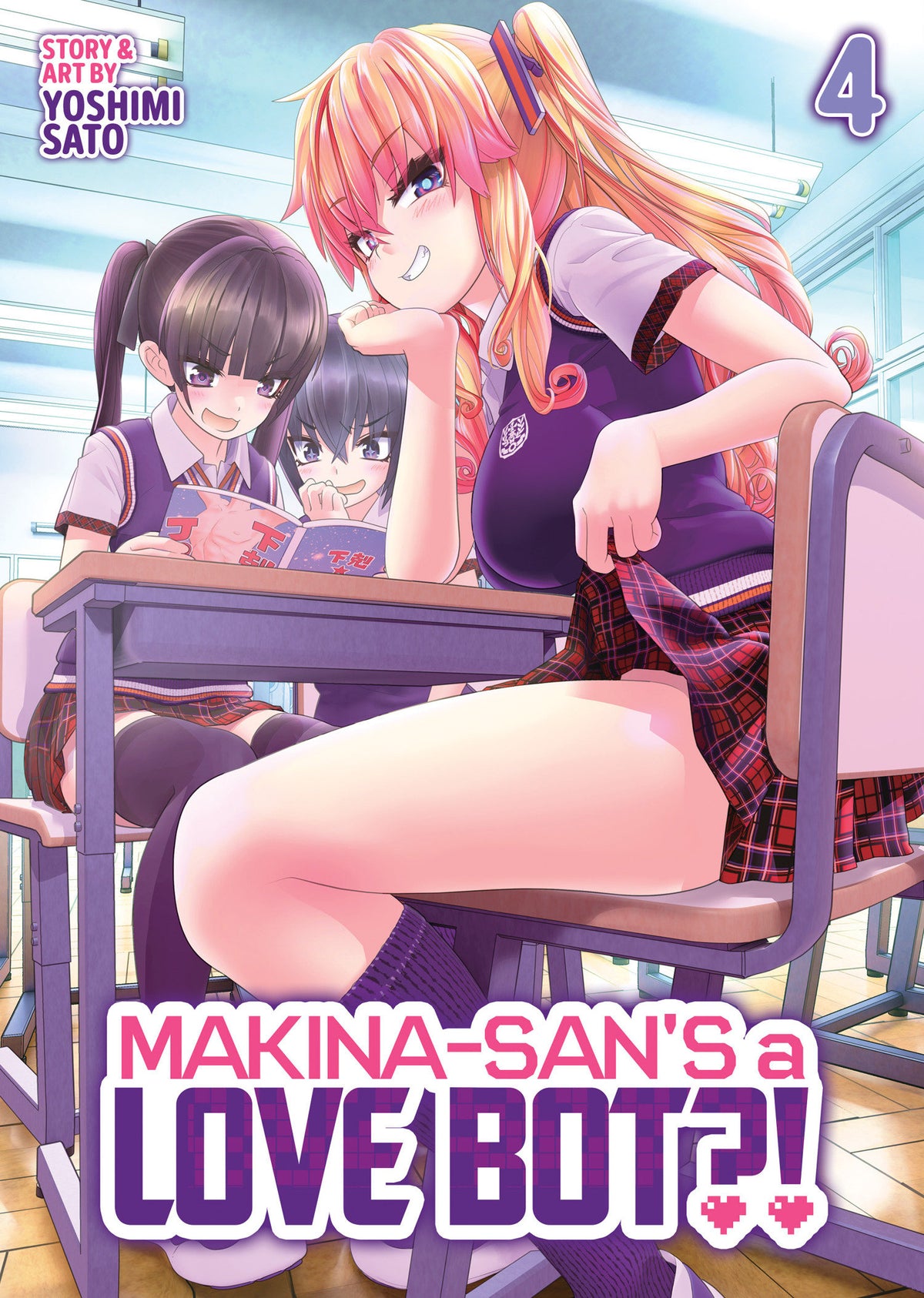 Makina-San's A Love Bot?! Vol. 4