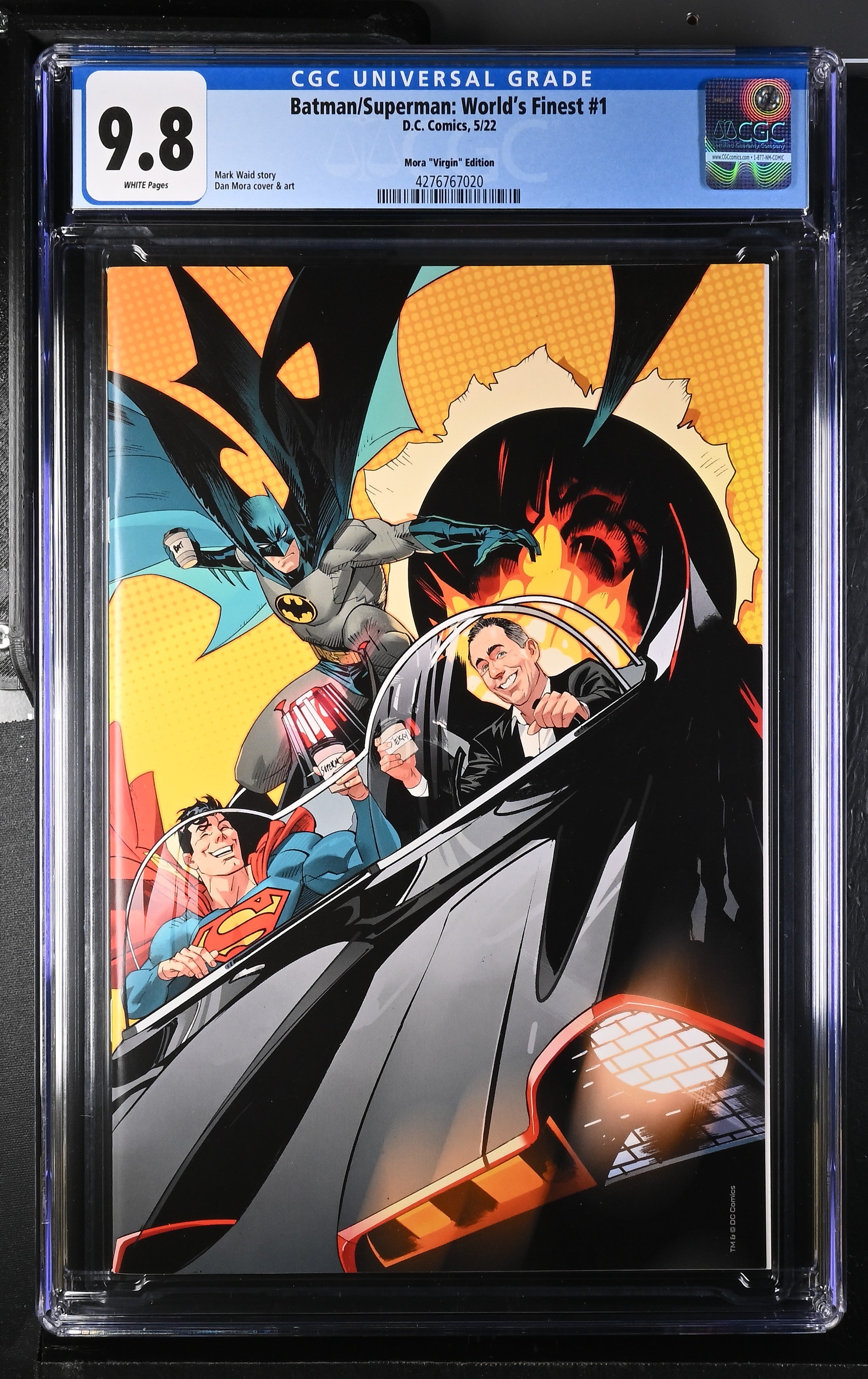 Batman/Superman: World's Finest #1 (2022) CGC 9.8 - Mora 'Virgin' Edition