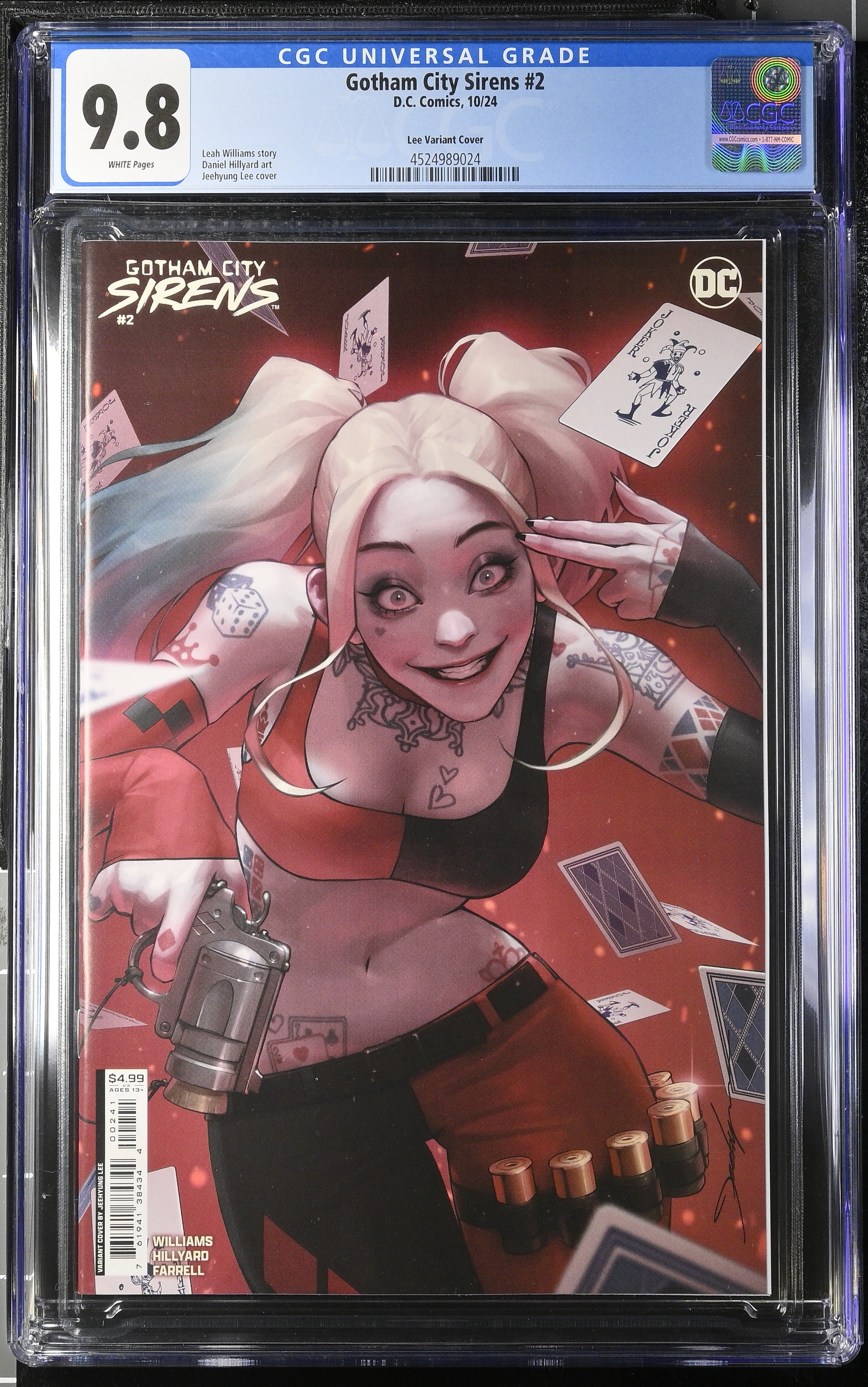 Gotham City Sirens #2 (2024) CGC 9.8 - Lee Variant Cover
