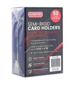 EVORETRO Semi-Rigid Card Holders - Grading 3 5/16” × 4 7/8”