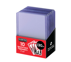 EVORETRO Topload Card Holder 3x4 130pt Pack of 10