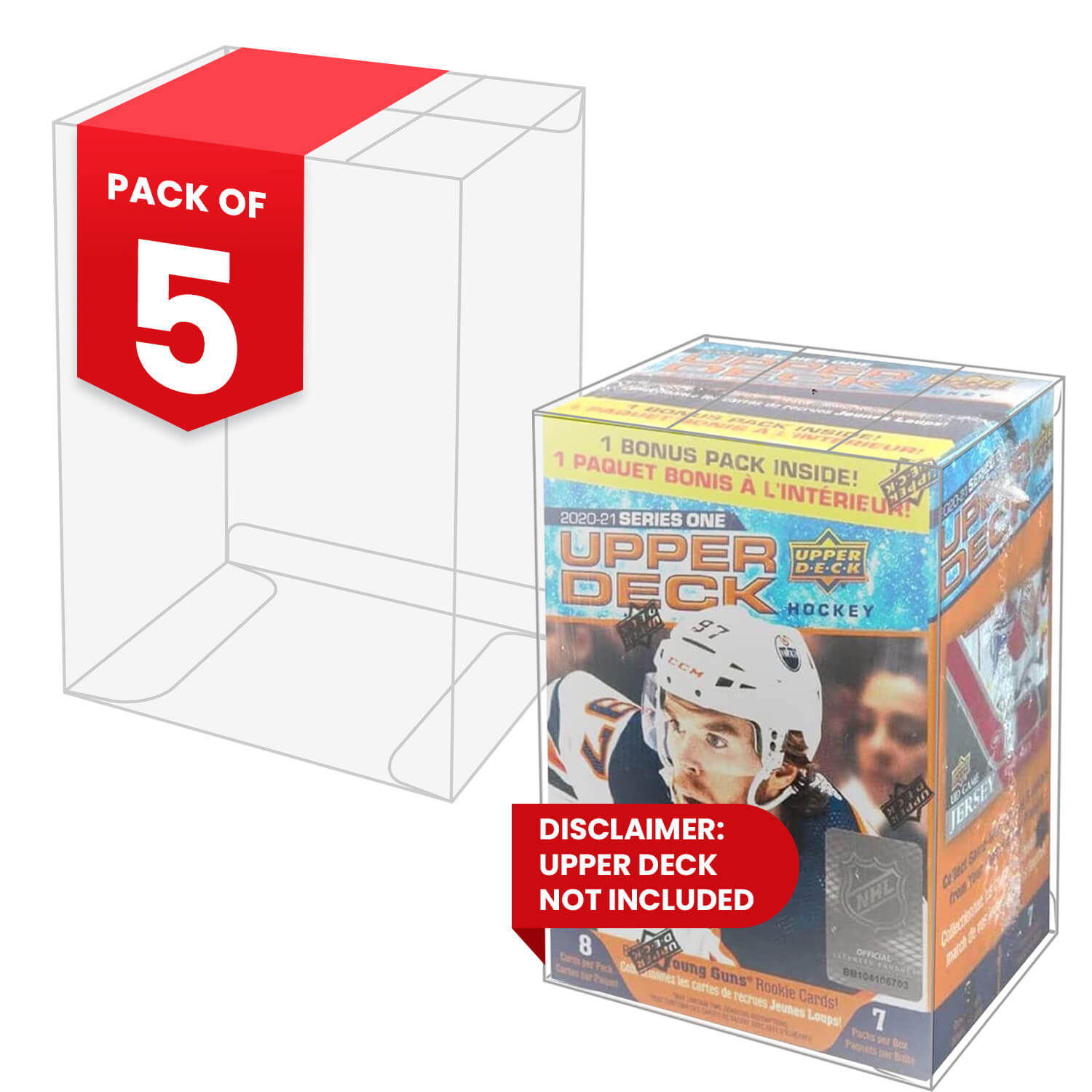 Upper Deck Series 1 Sports Card Sealed Box - PET Protector 0.45MM - EVORETRO