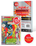 EVORETRO Resealable Comic Bags Fits With Silver Age Comics -2MIL
