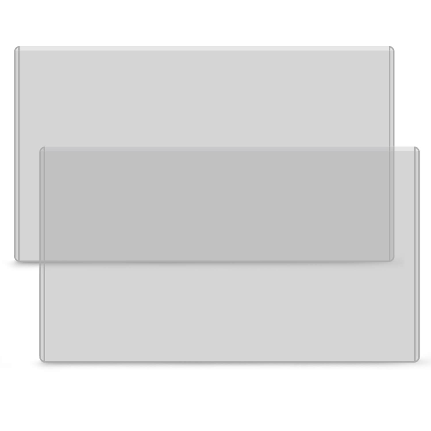 EVORETRO Playmat Topload Holder 24x14 Pack of 5