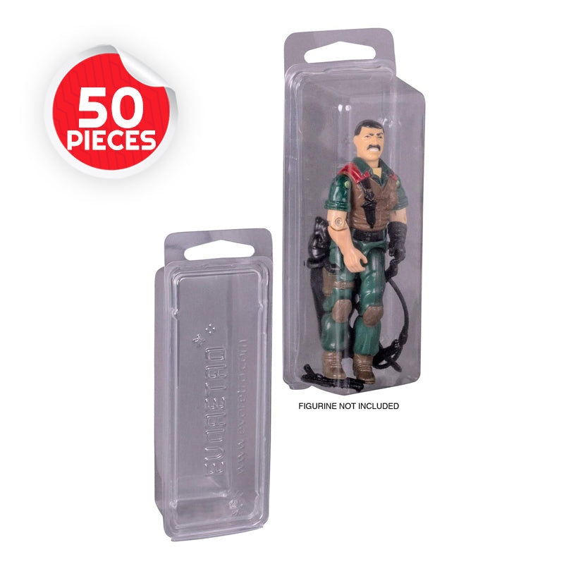 Star Wars & Gi-Joe 3.75 inch Action Figures loose  - Collectibles Blisters Clamshell EVORETRO Case - PET Protector