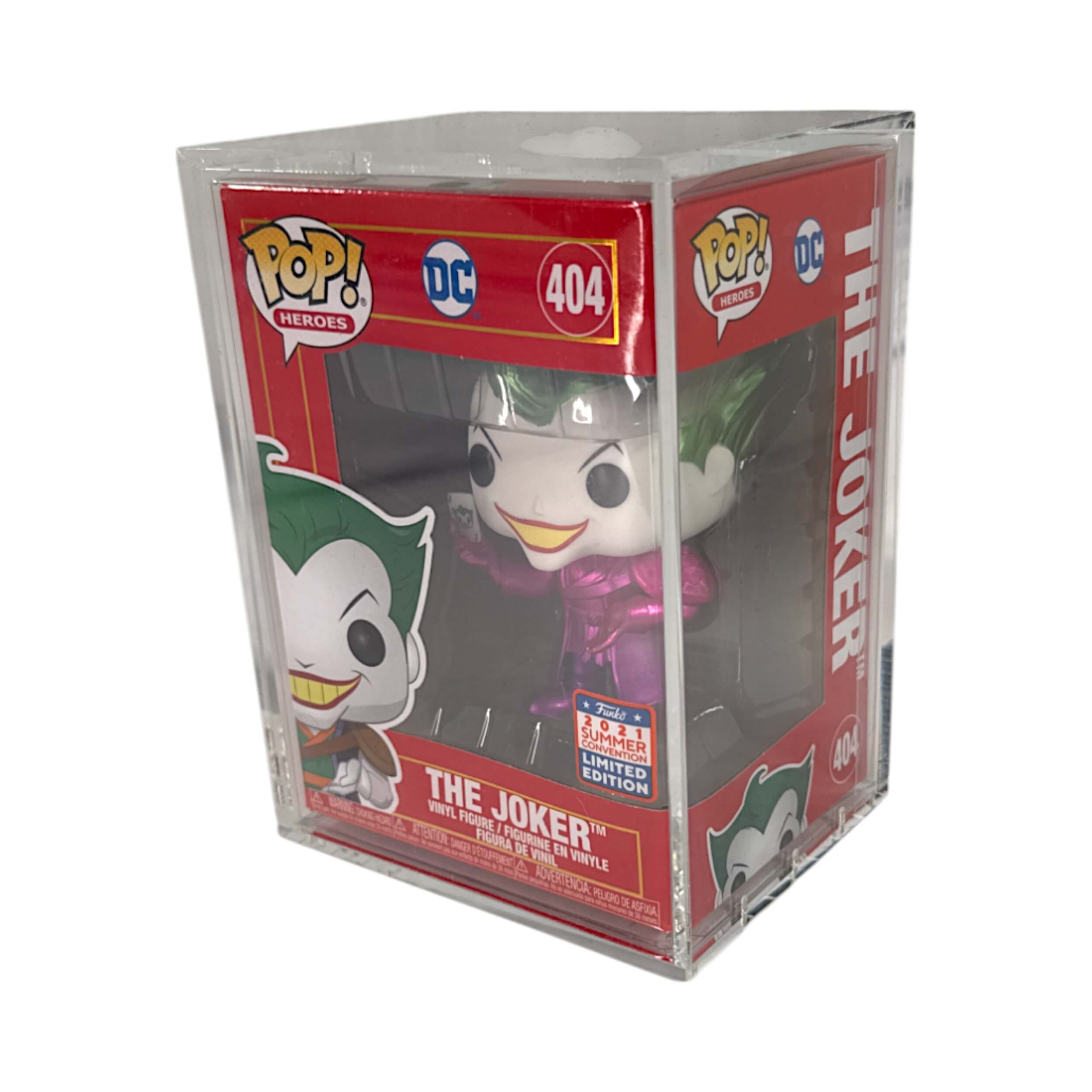 EVORETRO Acrylic Case Display for Standard size 4" Funko Pop Pack of 1