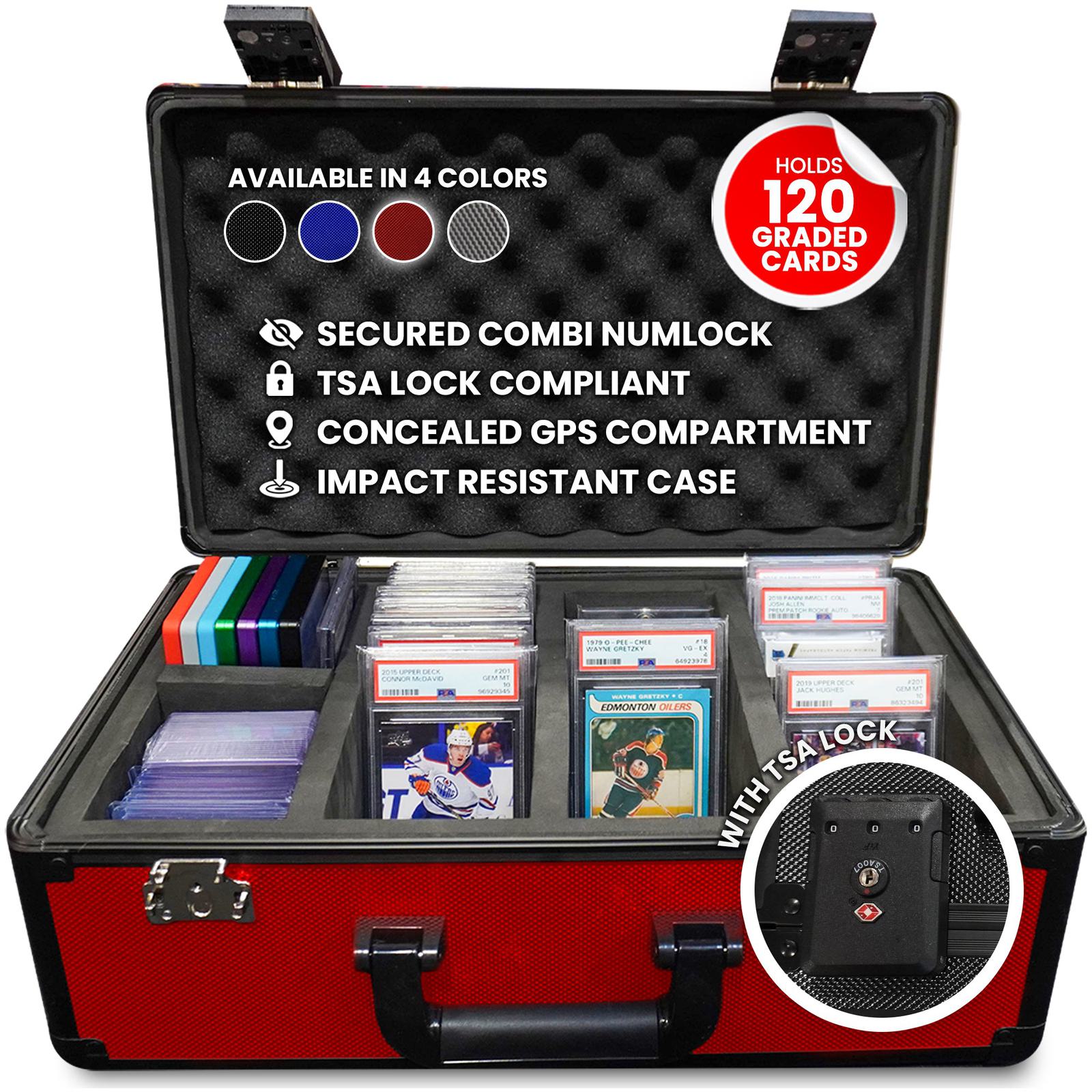 EVORETRO Graded Card Storage Box, TSA Lock