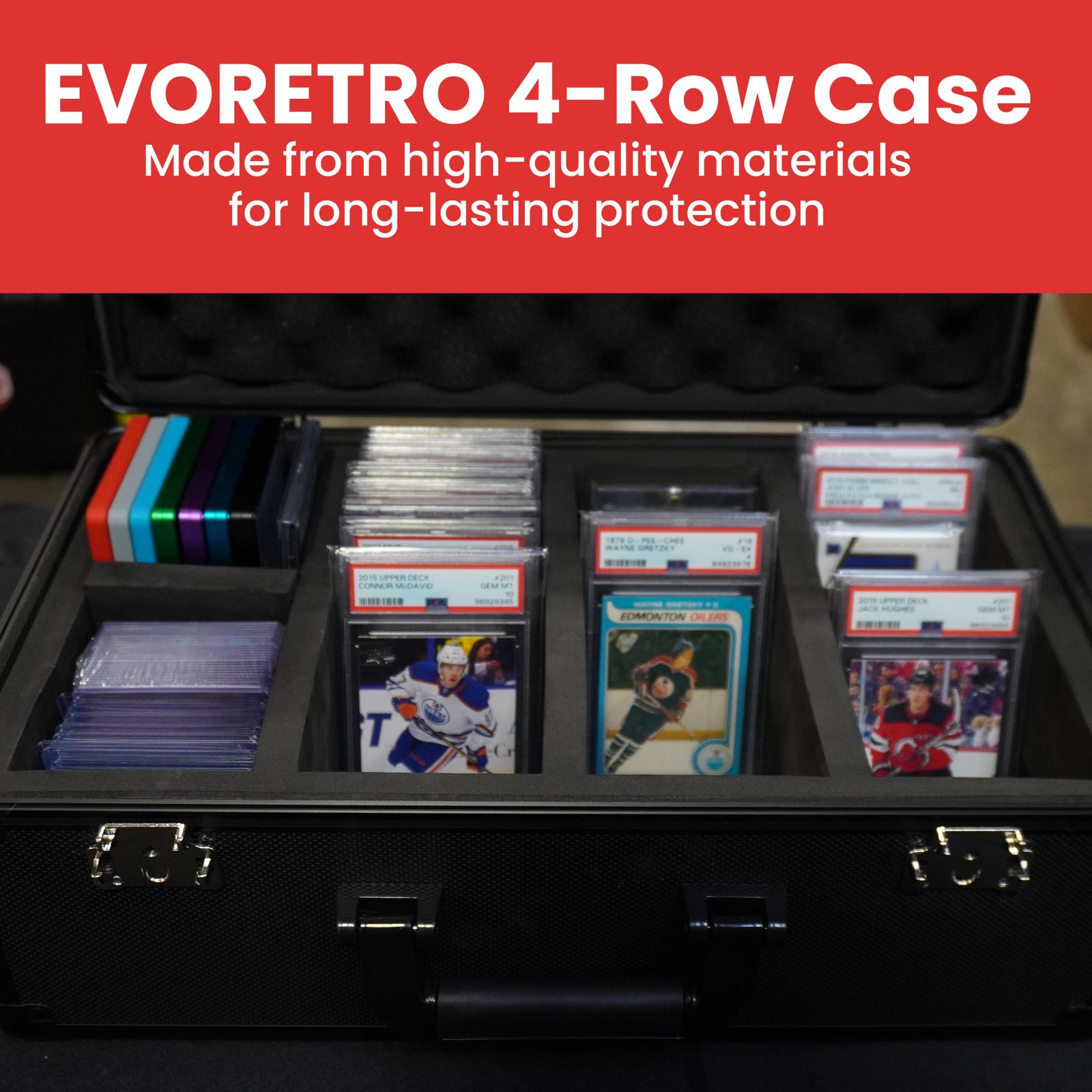 EVORETRO Graded Card Storage Box, TSA Lock