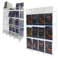 EVORETRO Acrylic Display Stand for Booster  DispenserPacks – Retail Counter Unit with Top Shelf