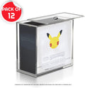 Pokemon ETB Elite Trainer Box w/ Sliding Lid Anti-UV - EVORETRO Acrylic Protector 4.0MM (Pack of 12)