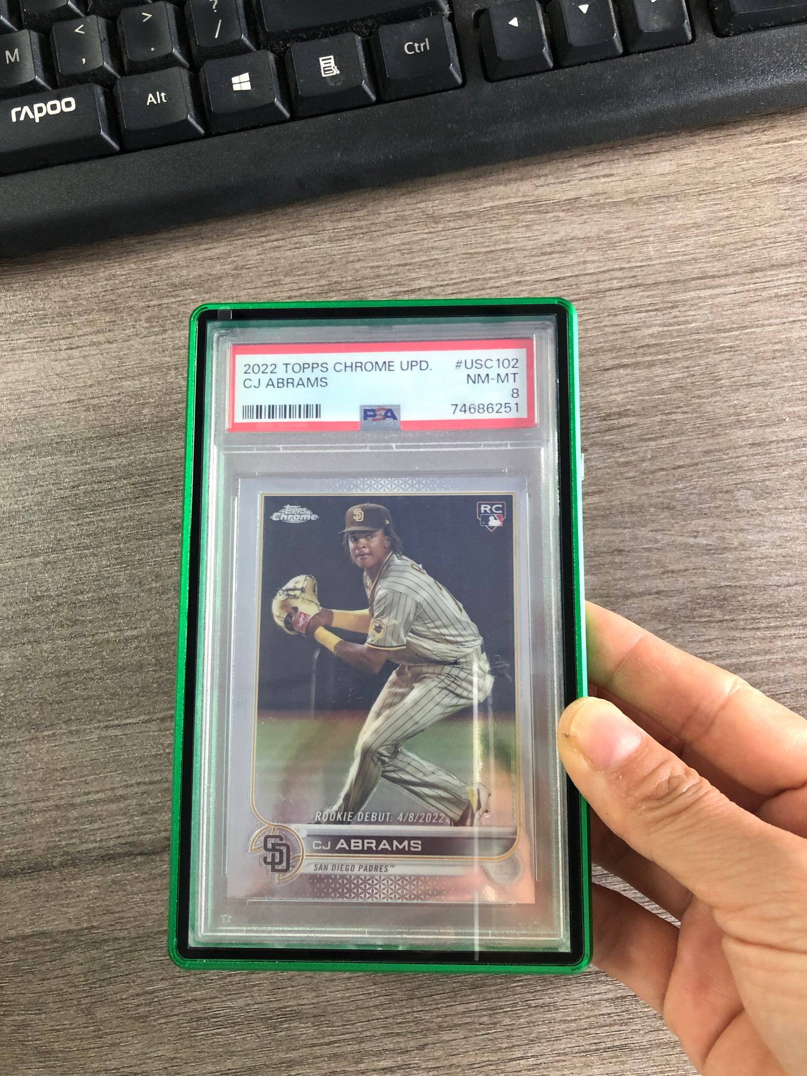 EVORETRO Magnetic Case bumper for PSA slab Graded Card | Pack of 1