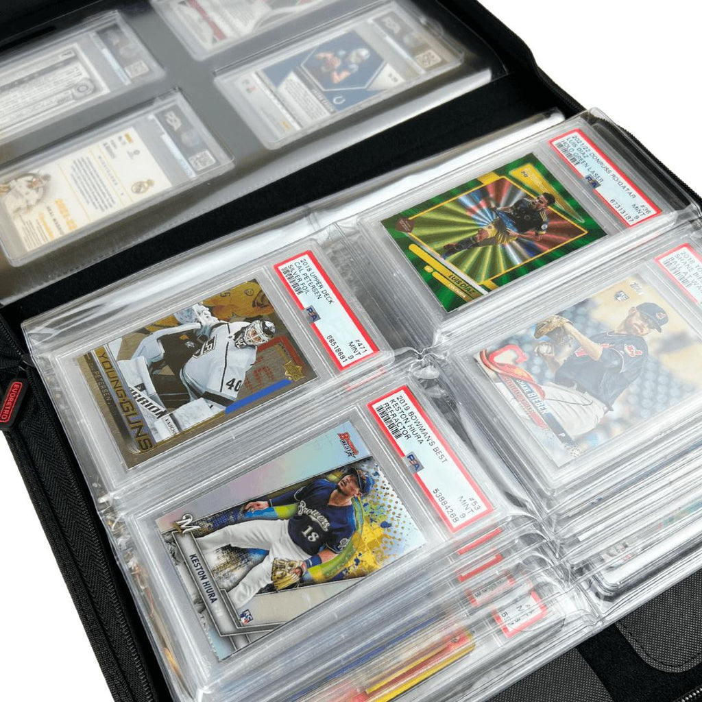 EVORETRO Slab Binder for Graded Cards – Holds 36 Slabs
