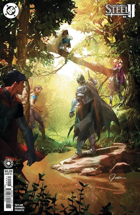 Dark Knights Of Steel II #4 (Of 12) CVR C Gerald Parel Card Stock Var