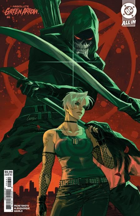 Absolute Green Arrow #6 (Of 12) CVR D Lesley Leirix Li Card Stock Var