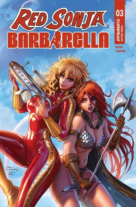 Red Sonja Barbarella #3 CVR B Collette Turner Var