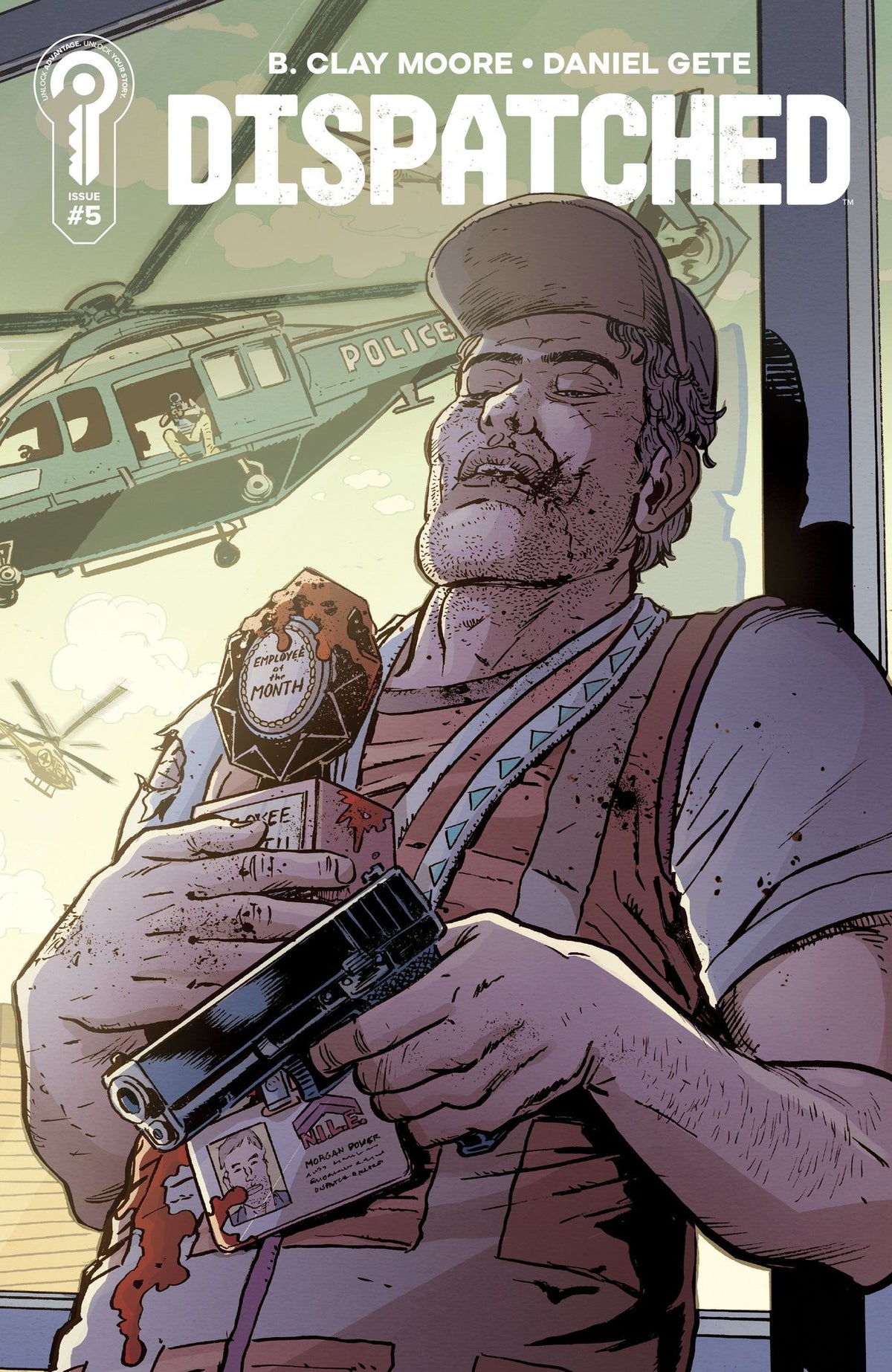 Dispatched #5 Cover B David Lapham
