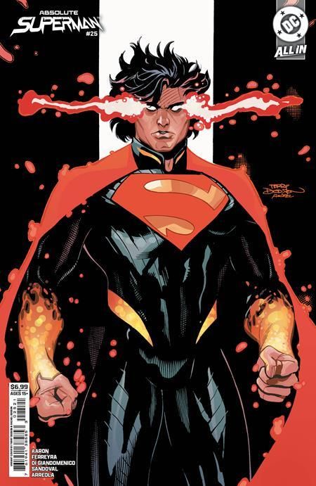 DF Absolute Superman #25 Variant Signed By Terry & Rachel Dodson