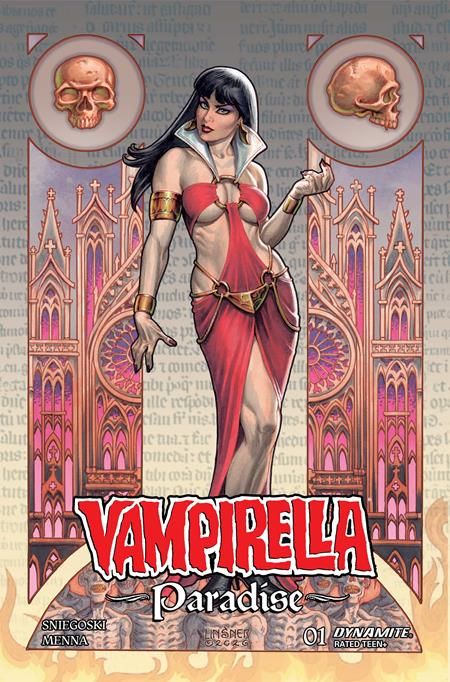 Vampirella Paradise #1 CVR B Joseph Michael Linsner Var