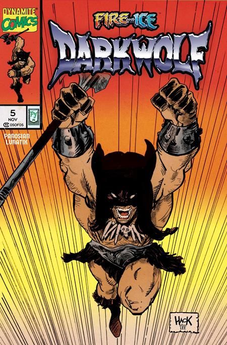 Fire And Ice Darkwolf #5 CVR K Robert Hack Var