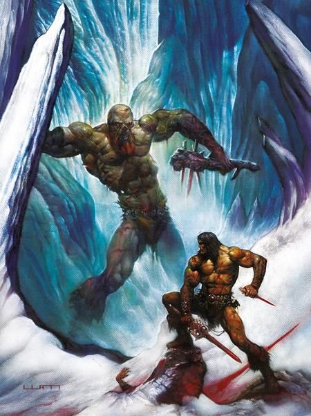 Savage Sword Of Conan #18 CVR D Liam Sharp Virgin Cardstock Var (Mr)