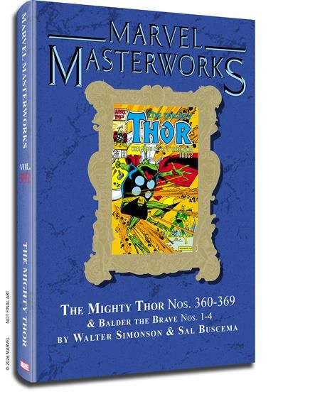 Marvel Masterworks The Mighty Thor HC Vol 25 Walter Simonson Direct Market Edition CVR