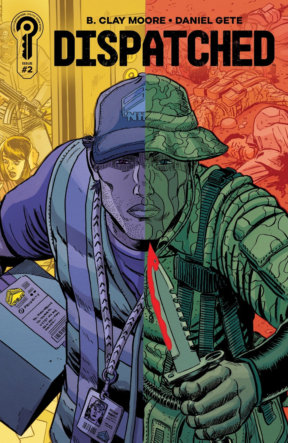 Dispatched #2 Cover B David Lapham
