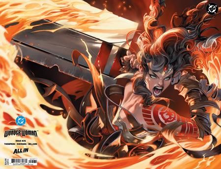 Absolute Wonder Woman #25 CVR G Alexander Lozano DC Showcase Wraparound Foil Var