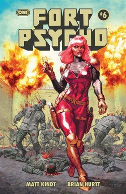 Fort Psycho #6 Cover B Lewis Larosa Var