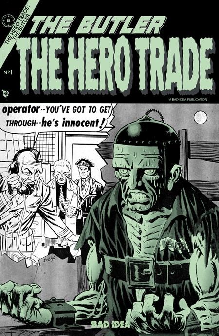 Hero Trade The Butler #1 (One Shot) CVR G Steve Ditko Glow-In-The-Dark Old Masters Var