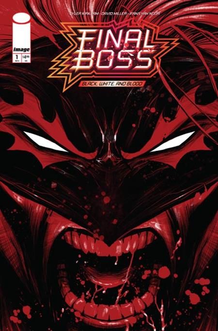 Final Boss #1 Black White And Blood Reprint CVR B Tyler Kirkham Snarl Var (Mr)