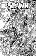 Spawn #381 CVR B Harvey Tolibao B&W Var