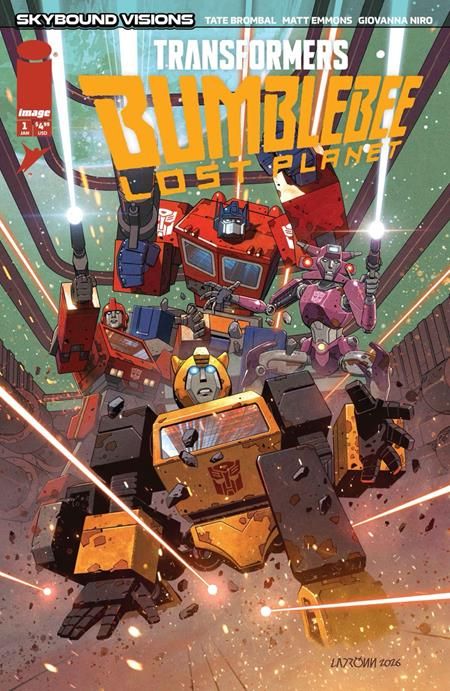 Transformers Bumblebee Lost Planet #1 (Of 6) CVR B Ladronn Var