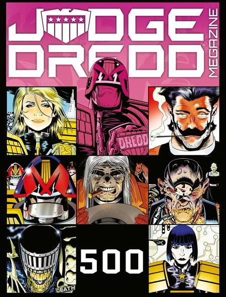 Judge Dredd Megazine #500 CVR A Stewart K Moore
