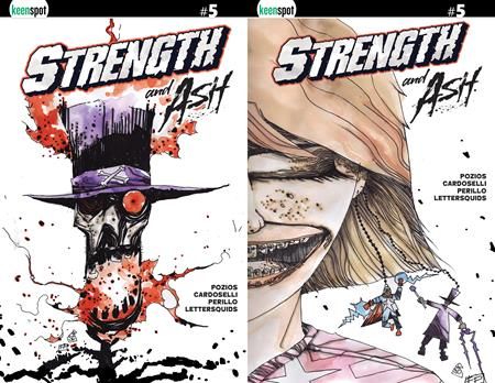 Strength & Ash #5 CVR D Stefano Cardoselli Francesca Perillo Holofoil Flip Var