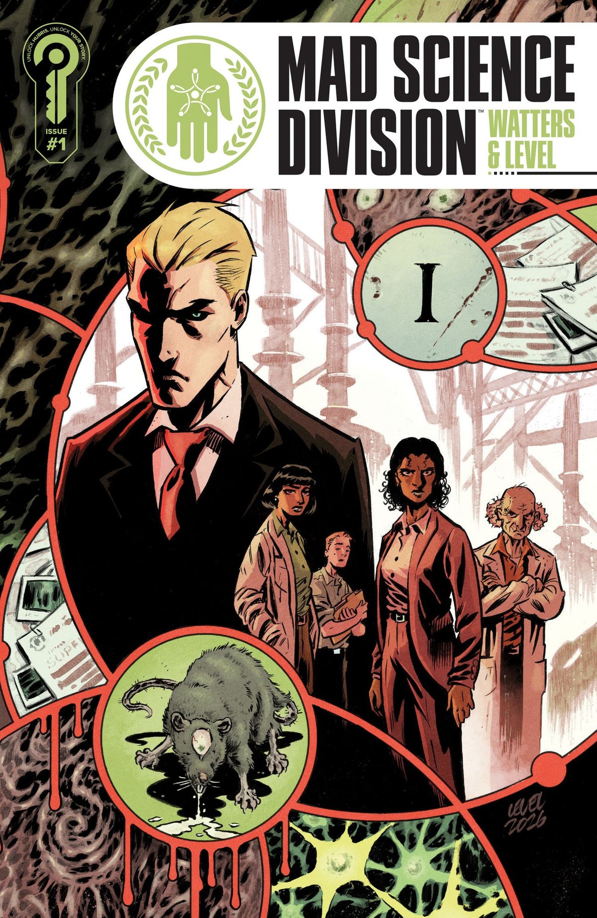 Mad Science Division #1 Cover A Brian Level
