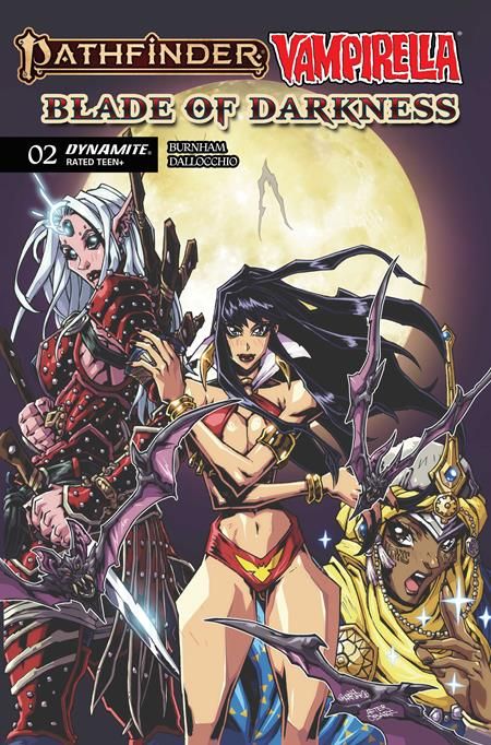 Pathfinder Vampirella Blade Of Darkness #2 CVR B Andrew Huerta Var
