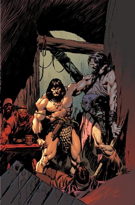 Conan The Barbarian #37 CVR F Roberto De La Torre Virgin Cardstock Var (Mr)