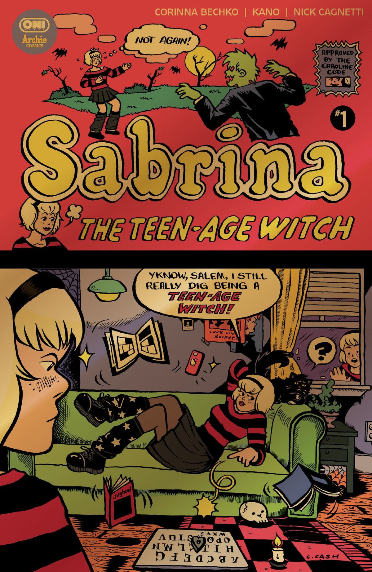 Sabrina The Teenage Witch #1 CVR G Caroline Cash Foil Var