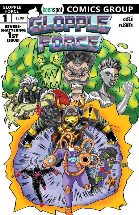 Glopple Force #1 CVR C Johnny J Flores Giant-Size Homage Var