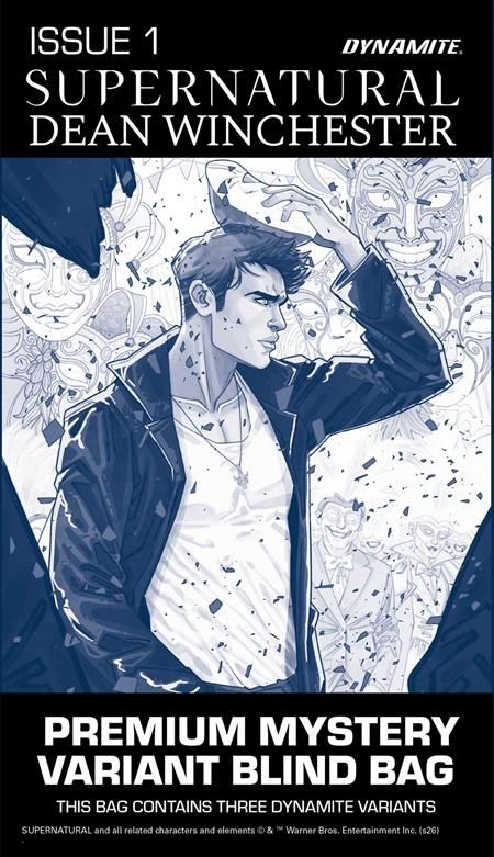 Supernatural Dean Winchester #1 CVR H Premium Mystery Blind Bag Var