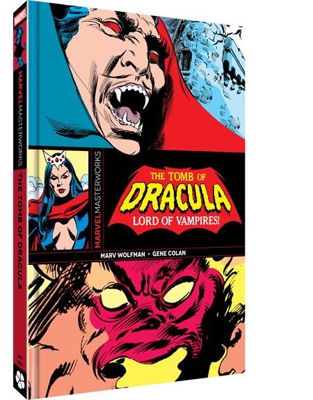 Marvel Masterworks Tomb Of Dracula HC Vol 06 Gene Colan Clover Press Edition CVR