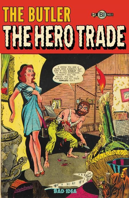 Hero Trade The Butler #1 (One Shot) CVR D Lou Morales Old Masters Var