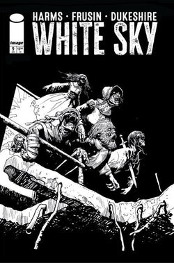 White Sky #9 CVR B Marcelo Frusin B&W Var (Mr)