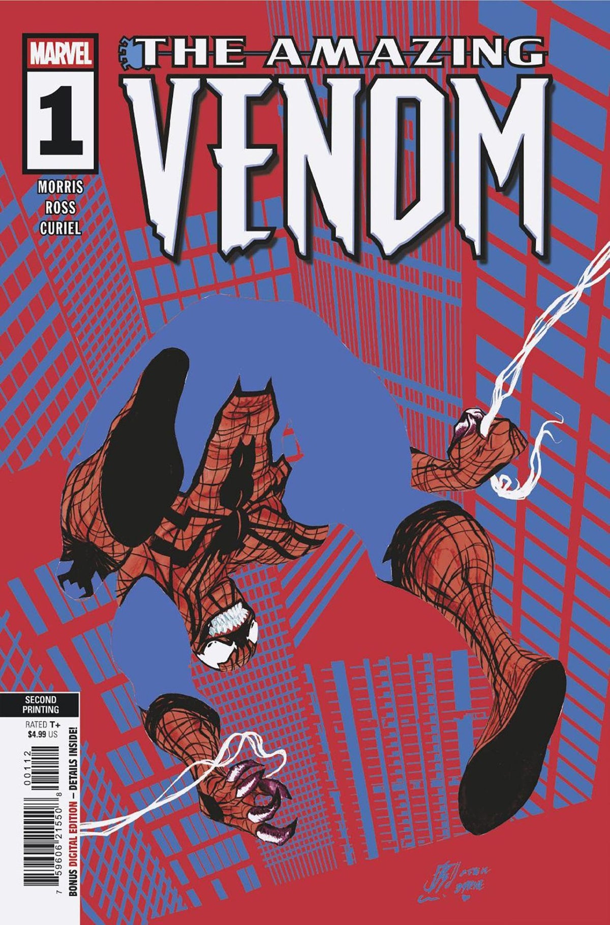 The Amazing Venom #1 Stefano Caselli 2nd Printing Variant