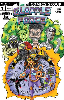 Glopple Force #1 CVR C Johnny J Flores Giant-Size Homage Var
