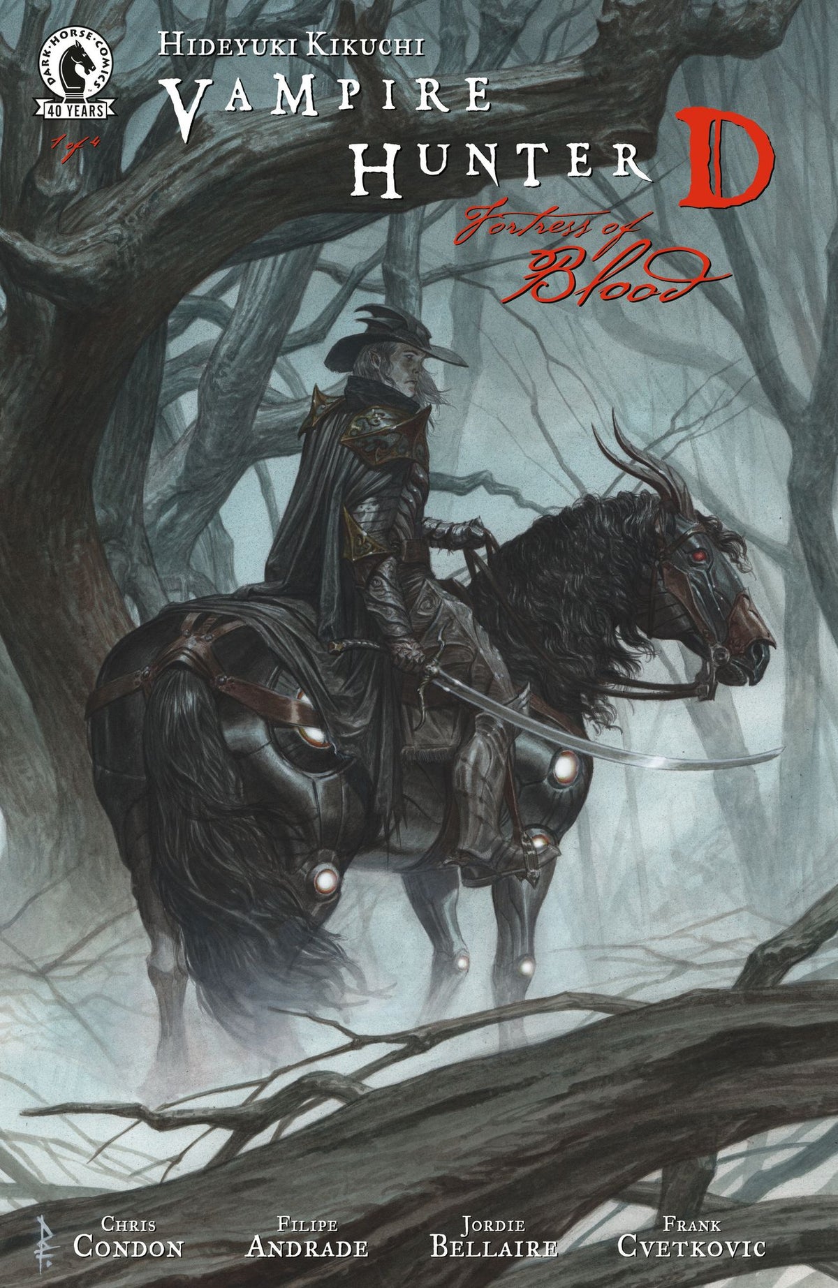 Vampire Hunter D: Fortress Of Blood #1 (CVR B) (Riccardo Federici)