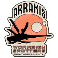 Dune 3 Arrakis Enamel Pin Badge